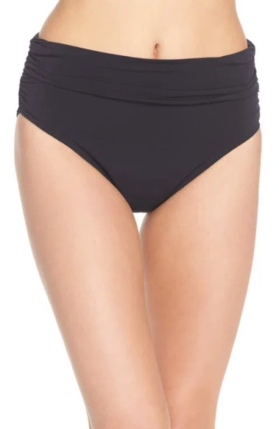 Magicsuit ® Ruched Bikini Bottoms In Black Tones
