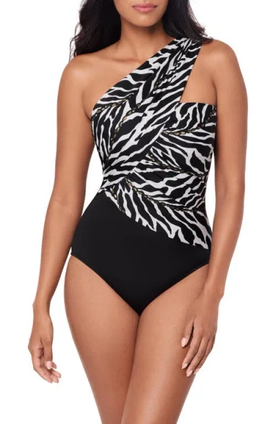 Magicsuit ® Sand Tracks Goddess Convertible Strap One-piece Swimsuit In Multi