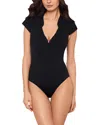 Magicsuit Scuba Clara Fitted One Piece Swimsuit In Black