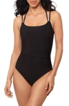 Magicsuit ® Sigourneyunderwire One-piece Swimsuit In Black