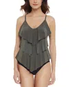 Magicsuit Solid Rita Tankini Top In Multi
