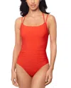 Magicsuit Solid Sigourney Swimsuit In Red
