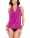 Magicsuit Solid Sophie One-piece In Purple