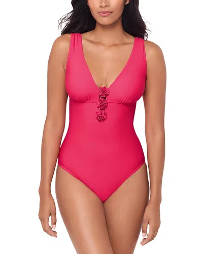 Magicsuit Solid Wallis One Piece Swimsuit In Multi