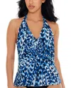 Magicsuit Quill Sophie Underwire Tankini Top In Multi
