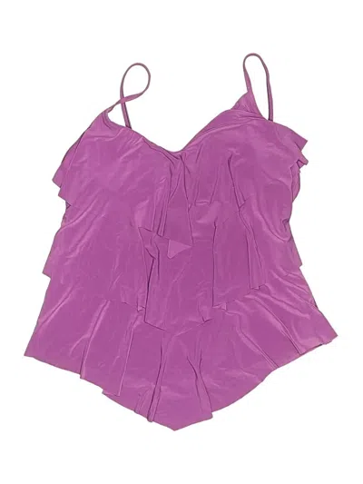 Pre-owned Magicsuit Swimsuit Top Pink Swimwear