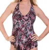 Magicsuit Taylor Racerback Underwire Tankini Top In Pink In Pink