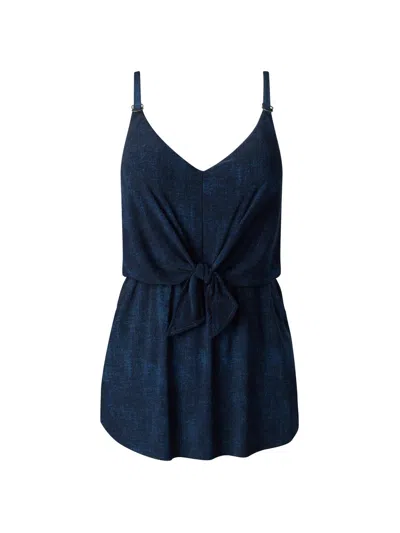 Magicsuit Women's Billie Jean Kami Mini Cover-up Dress In Blue