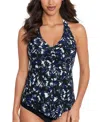 Magicsuit Taylor Blueprint Tankini Two-piece Swimsuit In Black,multi