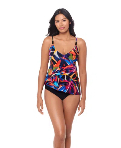 Magicsuit Women's Chrysalis Esme V-neck Tankini Top In Multi