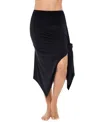 Magicsuit Women's Cover-up Handkerchief Skirt In Black