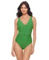 Magicsuit Solid Esti One Piece Swimsuit In Green