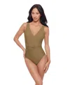 Magicsuit Solid Esti One Piece Swimsuit In Green