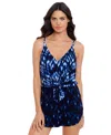 Magicsuit Women's Indio Kami Swim Dress In Blue Multi