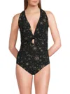 Magicsuit ® Lucky Stars Halle One-piece Swimsuit In Black