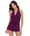 Magicsuit Bianca One-piece Romper Swimsuit In Jam