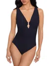 Magicsuit Women's Marquis Kristi Ruched One-piece Swimsuit In Black