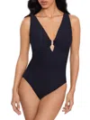Magicsuit Women's Marquis Kristi Ruched One-piece Swimsuit In Rosemary