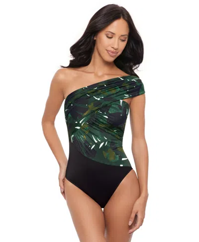 Magicsuit Women's Palmetto Goddess One-piece Swimsuit In Green