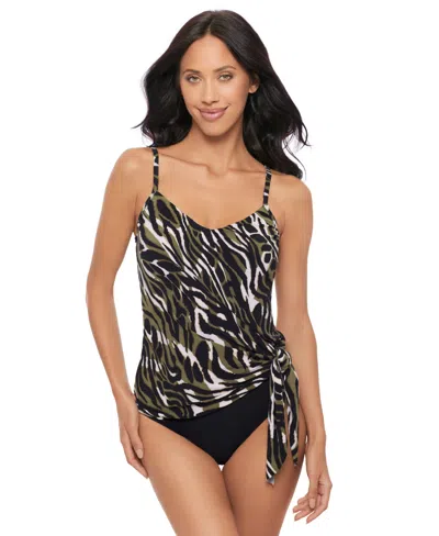 MAGICSUIT WOMEN'S SAFARI SANDS ALEX UNDERWIRE TANKINI TOP