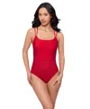 Magicsuit Women's Sigourney Strappy-back One-piece Swimsuit In Red