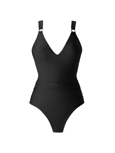 Magicsuit Women's Solid Dakota One-piece Swimsuit In Black