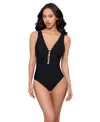 Magicsuit Solid Darly Fitted One Piece Swimsuit In Black