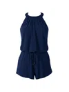Magicsuit Solid Kami Underwire One Piece Swimdress In Blue