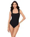 Magicsuit Women's Square Neck One-piece Swimsuit In Black