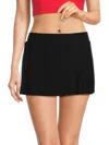Magicsuit Plus Size Jersey Skirted Bikini Bottom In Black