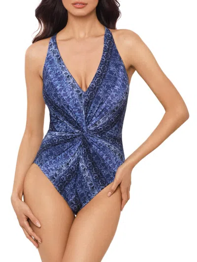 Magicsuit Via Roma Drew One Piece Swimsuit In Multi