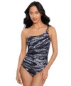 Magicsuit Zaatar Charlize One-piece Swimsuit In Black,gray