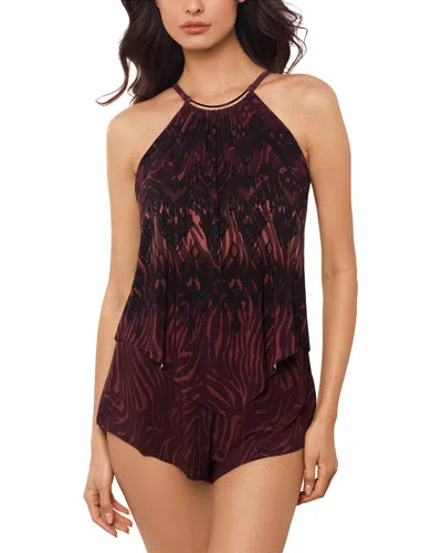 Magicsuit Zabra Goldie One-piece In Red