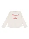 Magil Fammi Volare Embroidered T-shirt In Neutral