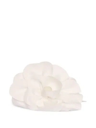 Magil Kids' Flower Satin Headband In White