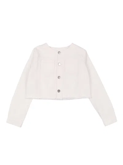 Magil Kids'  Giubbino Bianco In Multi