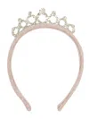 Magil Headband With Glitter Crown In Gold