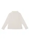 Magil Milano Stitching High Neck Sweater In White