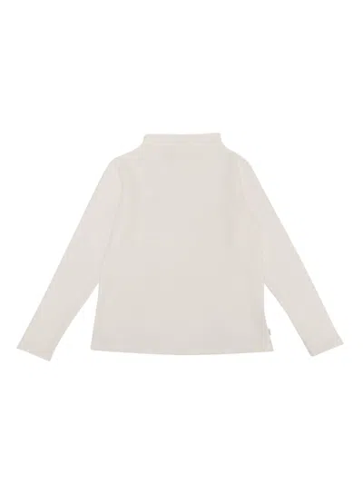 Magil Kids' Milano Stitching High Neck Sweater In White