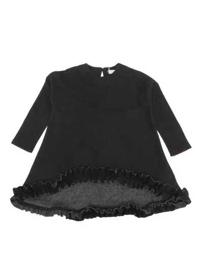 Magil Kids' Milano Stitching Overfit Sweater In Black