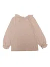 Magil Milano Stitching Sweater In Beige