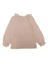 Magil Milano Stitching Sweater In Beige
