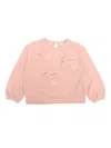Magil Milano Stitching Sweater With Bows In Pink