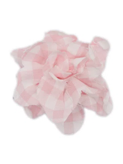 Magil Kids'  Spilla Fiore Vichy In Pink