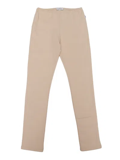 Magil Kids' Sweat Leggings In Beige