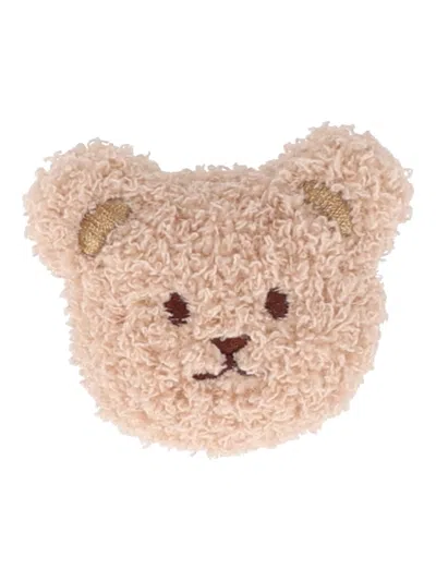 Magil Kids' Teddy Bear Brooch In Brown