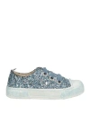 Magil Toddler Girl Sneakers Slate Blue Size 9c Textile Fibers In Blue