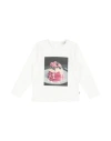 Magil Toddler Girl T-shirt White Size 6 Cotton, Elastane