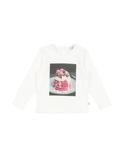 Magil Babies'  Toddler Girl T-shirt White Size 6 Cotton, Elastane