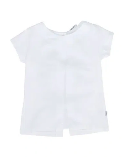 Magil Babies'  Toddler Girl T-shirt White Size 3 Cotton, Elastane